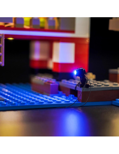 Kit de Luz LED Hilighting para Lego La Casa Mooshroom
