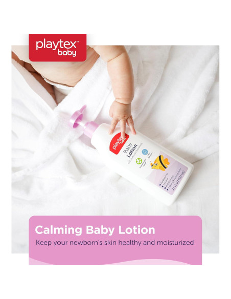 Loción para Bebés Playtex 21 oz, Suave y Calmante, Paquete de 3 Loción para Bebés Playtex 21 oz, Suave y Calmante, Paquete de 3