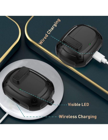 Funda Protectora OTOPO para Beats Studio Buds 2021/2023 - Negro Funda Protectora OTOPO para Beats Studio Buds 2021/2023 - Negro