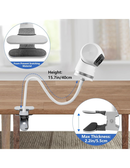 Soporte de Abrazadera Flexible Eufy Indoor Cam 39.88 cm Soporte de Abrazadera Flexible Eufy Indoor Cam 39.88 cm