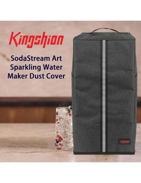 Cubierta de Polvo Kingshion para Máquina SodaStream Art 28x25x45cm Cubierta de Polvo Kingshion para Máquina SodaStream Art 28x25x45cm