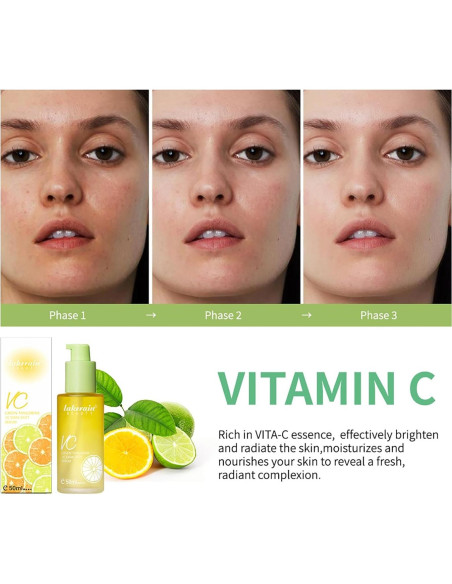 Sérum Facial de Vitamina C Mandarina Verde NICEFACE 50ml Sérum Facial de Vitamina C Mandarina Verde NICEFACE 50ml