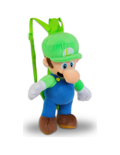 Conjunto de Peluches Super Mario Bros Luigi 43 cm con Stickers 2