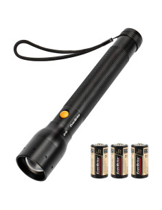 Linterna Táctica Ultra Brillante EverBrite 900 Lúmenes Zoomable