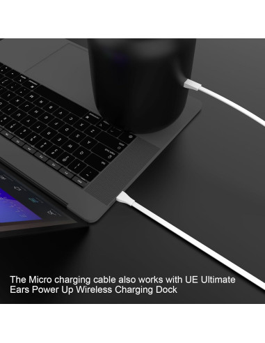Cable de Carga Micro USB Puiixur 1.2m para UE Boom y Wonderboom