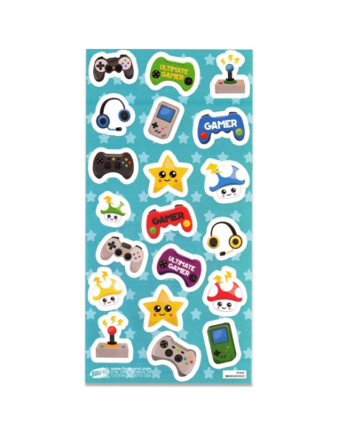 Conjunto de Peluches Super Mario Bros Luigi 43 cm con Stickers