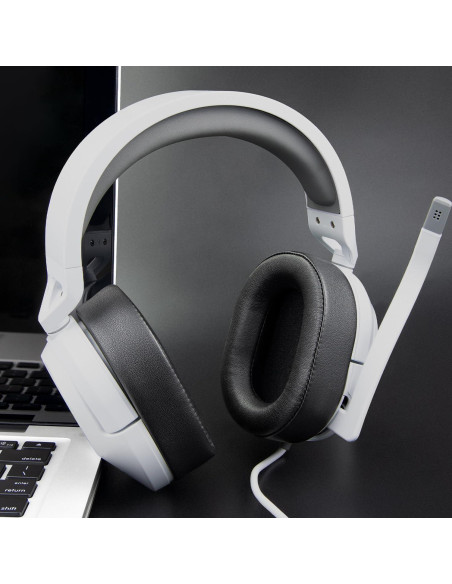 Almohadillas de Reemplazo SOULWIT para Corsair HS65/HS55 - Negro Almohadillas de Reemplazo SOULWIT para Corsair HS65/HS55 - Negro
