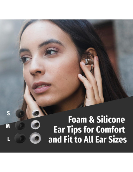 Auriculares In Ear Symphonized EMF 3.5mm, Sonido 3D, Madera Auriculares In Ear Symphonized EMF 3.5mm, Sonido 3D, Madera