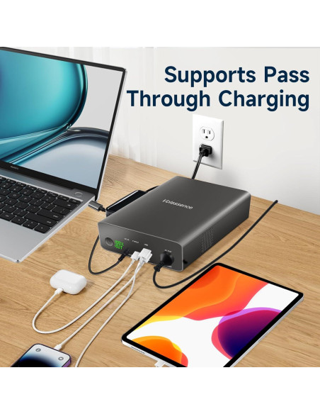 Banco de Energía Portátil 80000mAh 130W CA USB-C Shenzhen Banco de Energía Portátil 80000mAh 130W CA USB-C Shenzhen