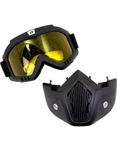 Gafas de Motocicleta Birdz Eyewear Skylark con Máscara Removible Gafas de Motocicleta Birdz Eyewear Skylark con Máscara Removible