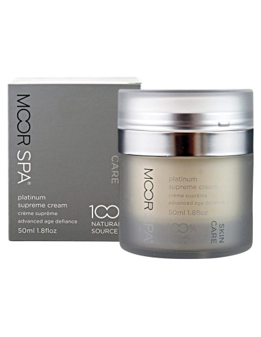 Crema Facial Suprema de Platino Moor Spa 53ml Hidratante