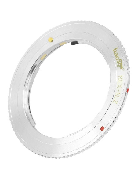Adaptador de Lente Manual Haoge para Sony E a Nikon Z Adaptador de Lente Manual Haoge para Sony E a Nikon Z