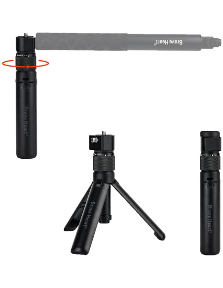 Trípode Plegable Bullet Time Qishang para Insta360 y DJI Trípode Plegable Bullet Time Qishang para Insta360 y DJI