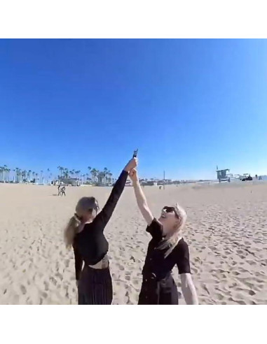 Trípode Plegable Bullet Time Qishang para Insta360 y DJI