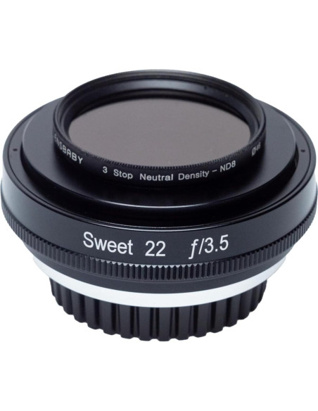 Objetivo Pancake Sweet 22 Lensbaby para cámaras mirrorless Objetivo Pancake Sweet 22 Lensbaby para cámaras mirrorless