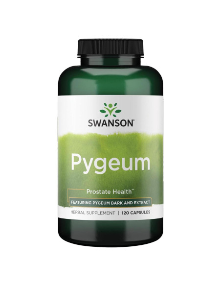 Swanson Pygeum 400mg Suplemento Herbal 120 Cápsulas Salud Prostática Swanson Pygeum 400mg Suplemento Herbal 120 Cápsulas Salud Prostática