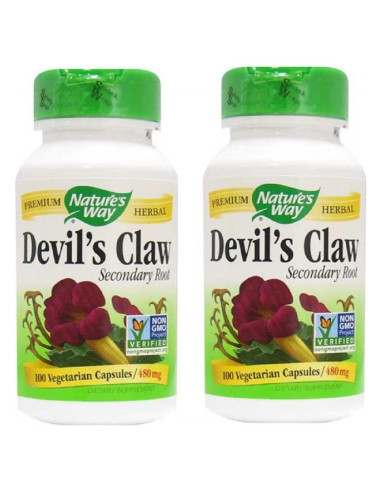 Raíz de Garra del Diablo Nature's Way 960mg 200 cápsulas