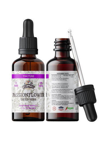 Tintura Orgánica de Flor de Pasión Florida Herbs 59 ml