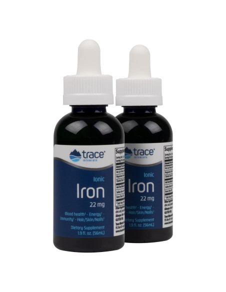 Hierro Iónico Líquido Trace Minerals 22mg - 2 Paquetes Hierro Iónico Líquido Trace Minerals 22mg - 2 Paquetes