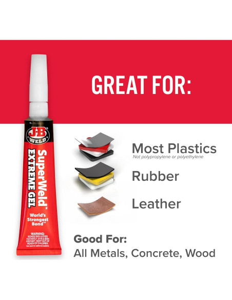 Pegamento SuperWeld Extreme J-B Weld 15g - Resistente y Rápido Pegamento SuperWeld Extreme J-B Weld 15g - Resistente y Rápido