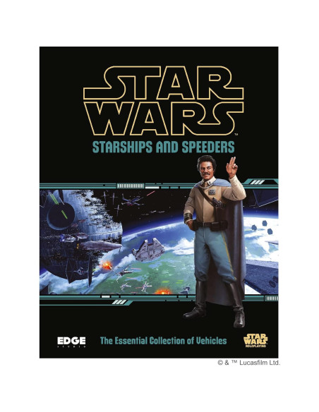 Libro de Rol Star Wars Naves Estelares y Velocímetros - Edge Studio Libro de Rol Star Wars Naves Estelares y Velocímetros - Edge Studio