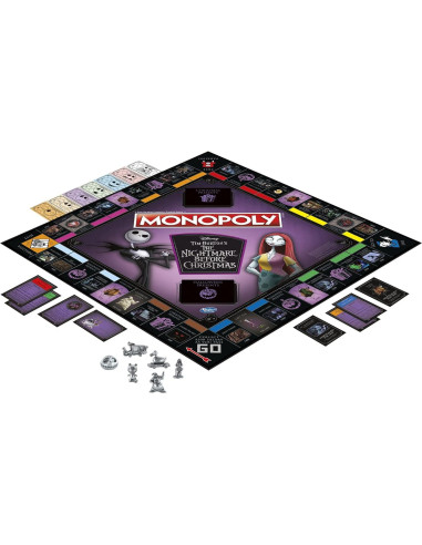 Monopoly Disney El extraño mundo de Jack Hasbro - Juego de mesa