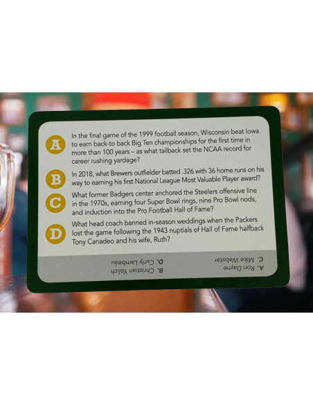 Juego de Trivia Deportiva Wisconsin - AppSetGo, 500 Preguntas Juego de Trivia Deportiva Wisconsin - AppSetGo, 500 Preguntas