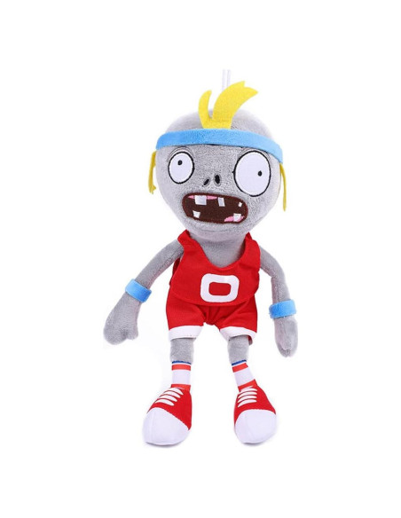 Peluche Zombies Baloncesto 30cm JHESAO PVZ Suave Peluche Zombies Baloncesto 30cm JHESAO PVZ Suave