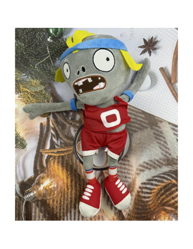 Peluche Zombies Baloncesto 30cm JHESAO PVZ Suave