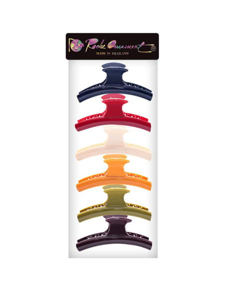 Clips de Cabello RC ROCHE ORNAMENT 6 Pcs Antideslizantes Clips de Cabello RC ROCHE ORNAMENT 6 Pcs Antideslizantes