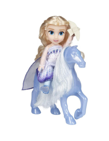 Muñeca Petite Elsa Reina de Nieve con Water Nokk - Disney