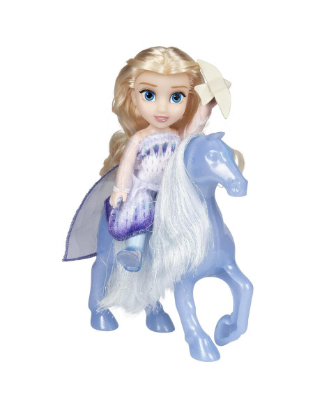 Muñeca Petite Elsa Reina de Nieve con Water Nokk - Disney Muñeca Petite Elsa Reina de Nieve con Water Nokk - Disney