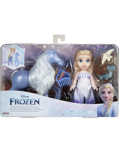 Muñeca Petite Elsa Reina de Nieve con Water Nokk - Disney