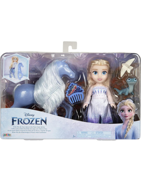 Muñeca Petite Elsa Reina de Nieve con Water Nokk - Disney Muñeca Petite Elsa Reina de Nieve con Water Nokk - Disney