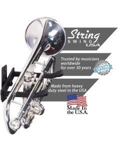 Soporte de Trompeta Horizontal String Swing - Montaje Pared 2