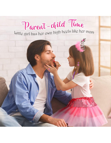 Set de Vestir Princesa Jeowoqao para Niñas 3-6 Años