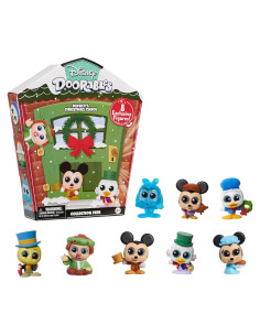 Disney Doorables Cuento de Navidad Mickey 8 Figuras