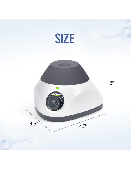 Mezclador Vortex Mini LACHOI 500-3500RPM Ajustable 50ml Mezclador Vortex Mini LACHOI 500-3500RPM Ajustable 50ml
