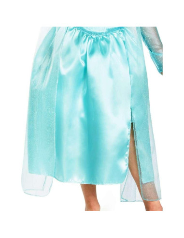Vestido Clásico Elsa Frozen Disney 3T-4T 100% Poliester