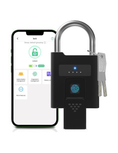 Candado Biométrico Dhiedas YL-P11 con Bluetooth y Llave