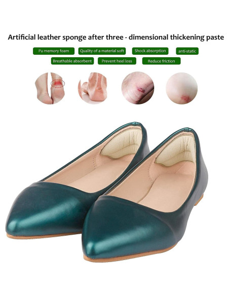 Protectores de Talón MATIE FIX - 4 Pares Almohadillas Ajustables Protectores de Talón MATIE FIX - 4 Pares Almohadillas Ajustables