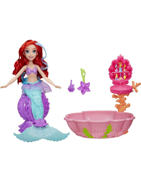 Spa de Cambio de Color Ariel Disney - Muñeca y Accesorios Spa de Cambio de Color Ariel Disney - Muñeca y Accesorios