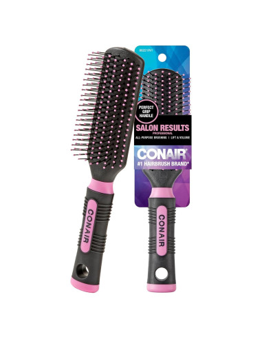 Cepillo Desenredante Conair Salon Results - Rosa/Negro - 1 Cuenta