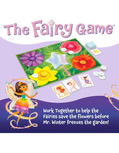 Juego de Emparejamiento de Hadas Peaceable Kingdom - 2-6 Jugadores
