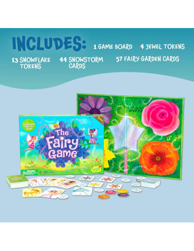 Juego de Emparejamiento de Hadas Peaceable Kingdom - 2-6 Jugadores