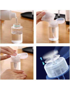Kit Removedor de Esmalte en Gel 7 Piezas con Clips y Dispensador 2