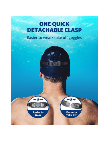 Gafas de natación Aegend Aqua, sin fugas, para adultos
