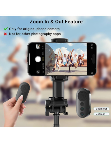 Control Remoto Inalámbrico Voinap VN11 con Zoom para Smartphone