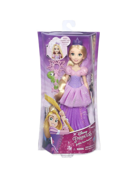 Muñeca Tiara de Burbuja Disney Rapunzel 35.6 cm Muñeca Tiara de Burbuja Disney Rapunzel 35.6 cm
