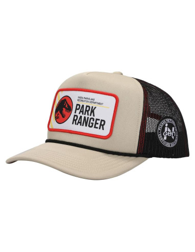 Gorra Trucker Hombre Bioworld Jurassic Park Ajustable